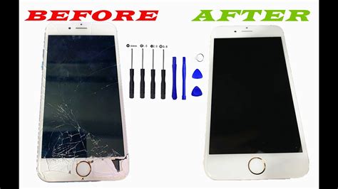 Screen Replacement For Iphone 6s Restoration For Iphone 6s Lcd Screen And Digitizer Youtube