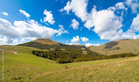 Castelluccio Di Norcia 2019 Umbria Italy The Famous Landscape