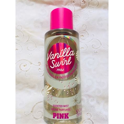 Body Splash Vanilla Swirl Victorias Secret Pink Shopee Brasil