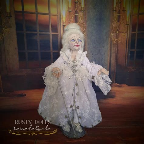 Old Ghost Art Doll Ghost Doll White Ghost Spirit Art Doll Handmade Doll