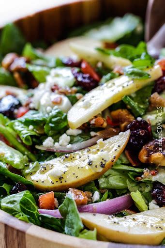 Apple Cranberry Bacon Candied Walnut Salad With Apple Poppy Seed Vinaigrette Recipe 4 2 5