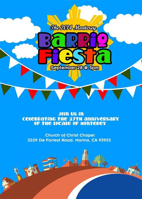 Sample Invitation Letter For Barangay Fiesta