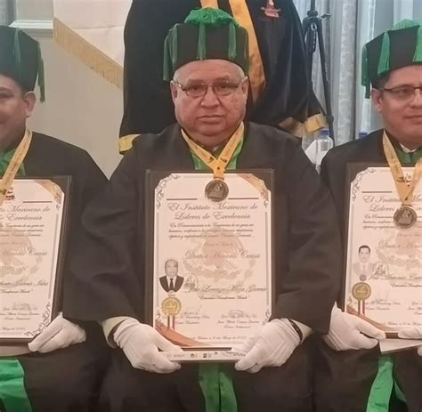 Jos Lorenzo Meza Garc A Recibe El Doctorado Honoris Causa Y Pone En