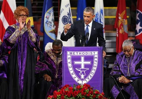 Watch President Obama Sings Amazing Grace