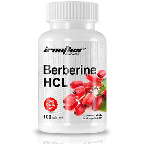 Berberyna Hcl Berberine Mg Odchudzanie Tab Cukrzyca Sk Ra