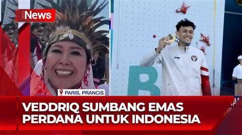 Veddriq Sumbang Emas Perdana Untuk Indonesia Yenny Wahid Ucapkan