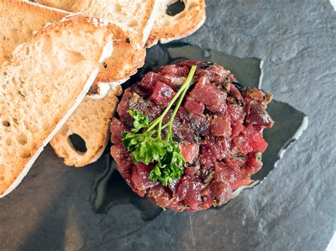 Tartar De Atun Rojo De Almadraba Restaurante Gallego Restaurante