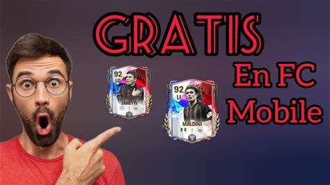 Entra A Fc Mobile Jugadores Gratis De 92 Grl Maldini Zanetti