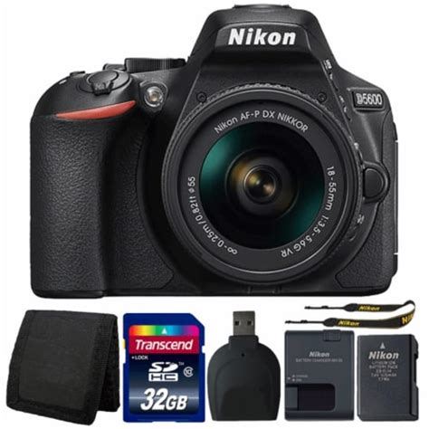 Nikon D5600 242mp Digital Slr Camera With 18 55mm Lens And Accessory