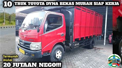 Harga Truk Toyota Dyna Bekas Mulai 20 Jutaan Nego Update Terbaru 2022 Jual Beli Truk Youtube