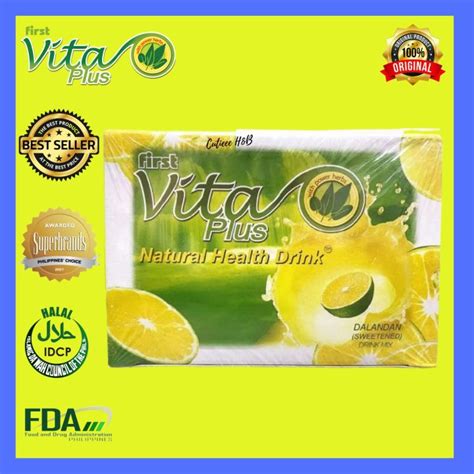 First Vita Plus Natural Health Drink Premium Dalandan Flavor Lazada PH