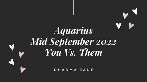 Aquarius Communication That Breaks The Pattern Mid September