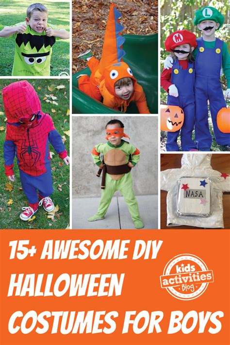 15 Awesome Diy Halloween Costumes For Boys