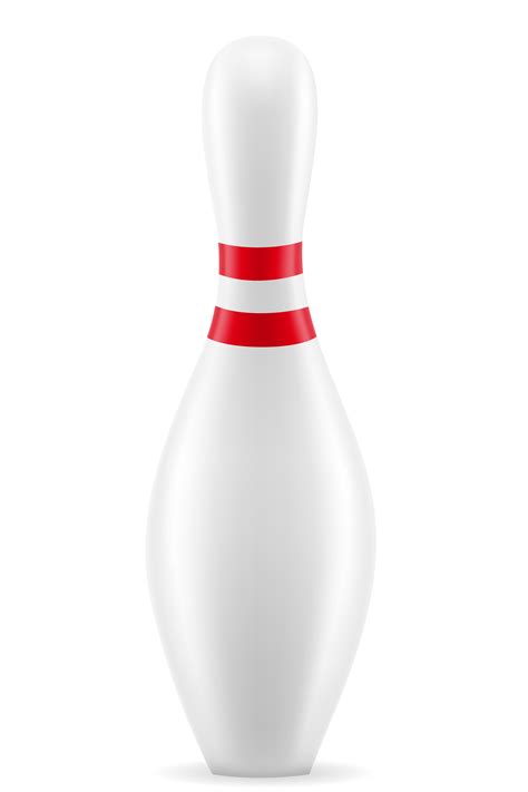 Bowling Pin Vector Illustration 516681 Vector Art At Vecteezy