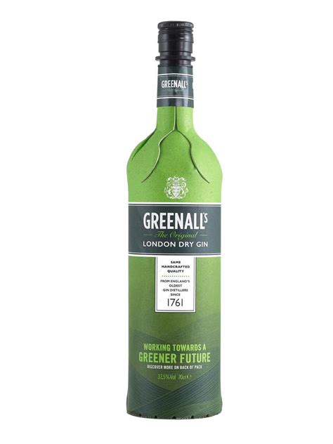 Greenall S London Dry Gin 37 5 0 7L Paper Bottle Frankfurt Airport