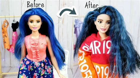 Custom Barbie Doll Makeover Transformation 🤩 Barbies Awesome World Youtube