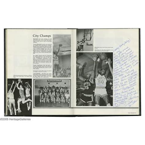 1979-80 Michael Jordan High School Yearbook 1979-80 Michael Jordan High ...