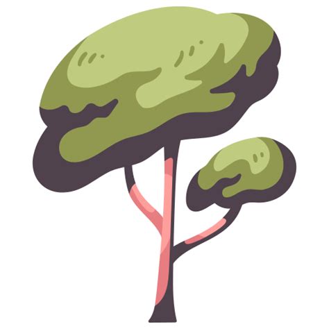 Tree Maxicons Flat Icon