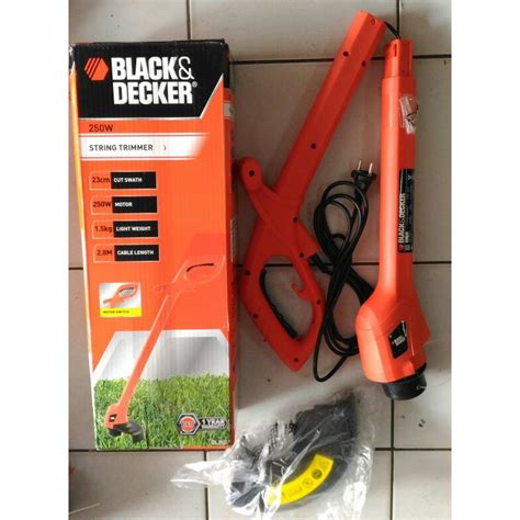 Jual Mesin Potong Rumput Listrik String Trimmer Black Decker