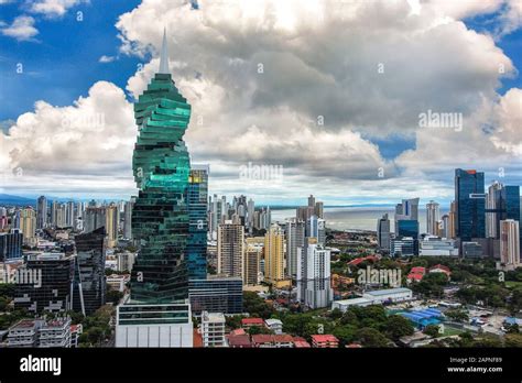 Panama city skyline - modern city skyline - skyscraper building ...