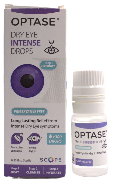 Optase Dry Eye Intense Drops Premier Eyes