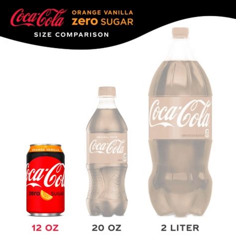 Coca Cola® Orange Vanilla Zero Sugar Soda Cans 12 Pk 12 Fl Oz Fry