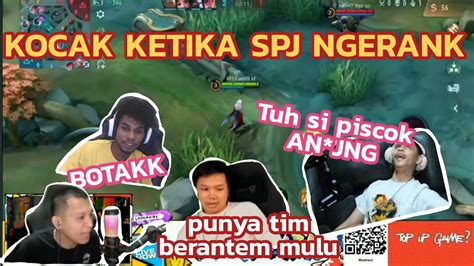 XINN Savage Bareng SPJ Moment Kocak Streamer Pinggir Jurang YouTube