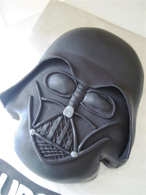 The Dark Side Of Cake Darth Vader Cake Star Wars Cake Birthday Cake