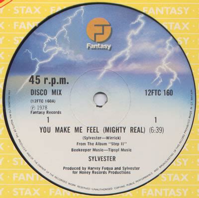 Sylvester - You Make Me Feel (Mighty Real) (1978, Vinyl) | Discogs