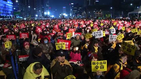 Tenth Successive Weekend Protest Against South Koreas President Euronews