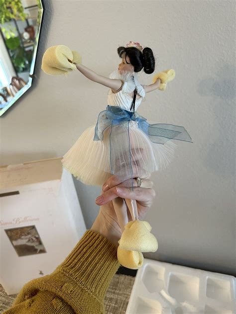 Lighter Than Air Barbie Doll Porcelain Prima Ballerina Edgar Degas