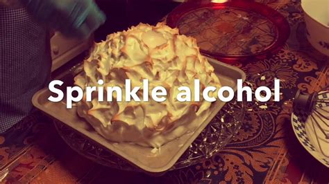 How To Make A Baked Alaska Flambé Youtube