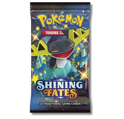 Pokemon Sword Shield Shining Fates Booster Pack Dragapult Walmart