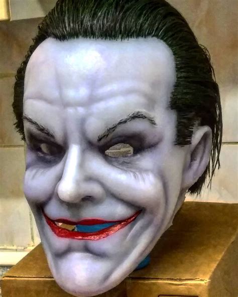 Jack Nicholson Joker Silicone Mask Batman 89 Etsy