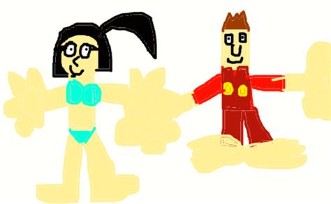 Vanellope In Bikini With Ralph By Flyscratch On DeviantArt