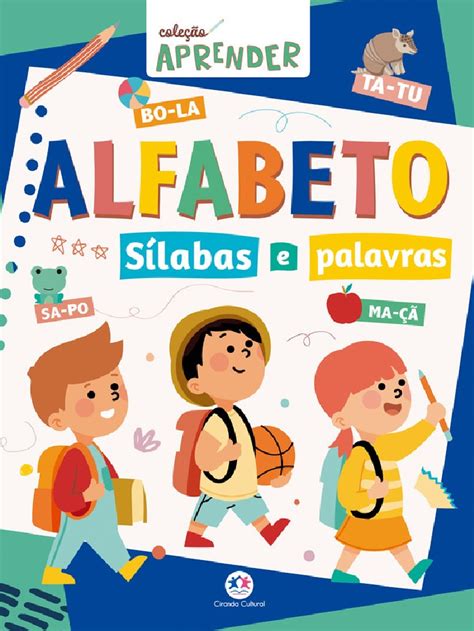 Livro Infantil Alfabeto S Labas E Palavras Ciranda Cultural Papelaria