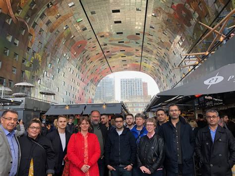 Rotterdam Gruppen Architektur Spaziergang Unter Leitung Von