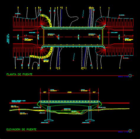 Concrete Bridge In DWG 76 87 KB CAD Library