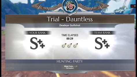 Top Quillshot Trial Dauntless Tempest Solo S Youtube