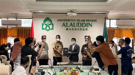 Wali Kota Bontang Dan Uin Alauddin Teken Mou Penguatan Tri Dharma Perguruan Tinggi Kerjasama