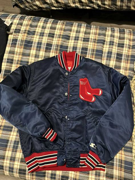 Starter Boston Red Sox Starter Satin Jacket 80s Gem