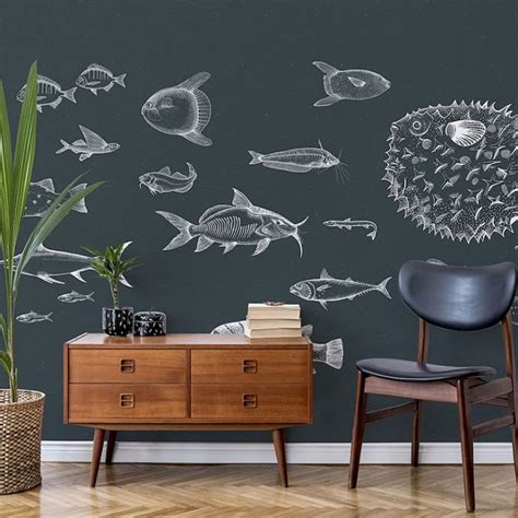 Comprar Mural Marinos Fondo Marino Peces Naturae de Coordonné