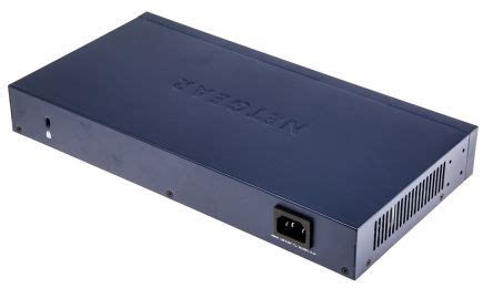 JGS516-200EUS Netgear | Netgear, 16 port Unmanaged Ethernet Switch, Rack Mount | 820-0277 | RS ...