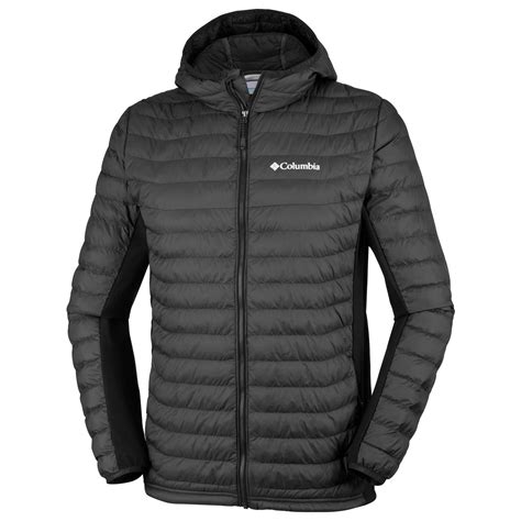 Columbia Powder Pass Hooded Jacket Synthetic Jacket Mens Free Uk