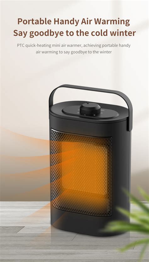 Hq Ynd D W Portable Vertical Mini Electric Heater Uk Plug