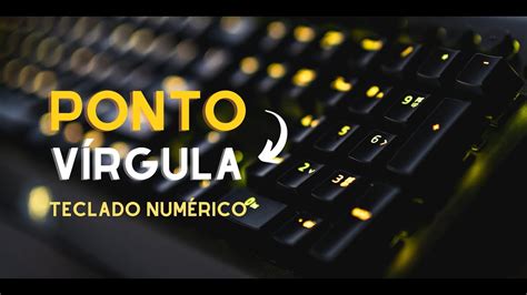 Como Colocar Dois Pontos No Teclado Americano