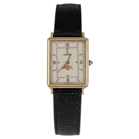 Concord Yellow Gold Quartz Watch For Sale At 1stdibs Concord Quartz
