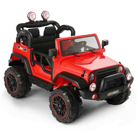 Electric Jeep for Kids Red – OffGrid Store