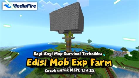 Bagi Bagi Map Survival Terbaikku Edisi Mob XP Farm Cocok Untuk MCPE 1