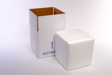 Styrofoam Shipping Coolers for Insulated Shipping of Meat & Seafood